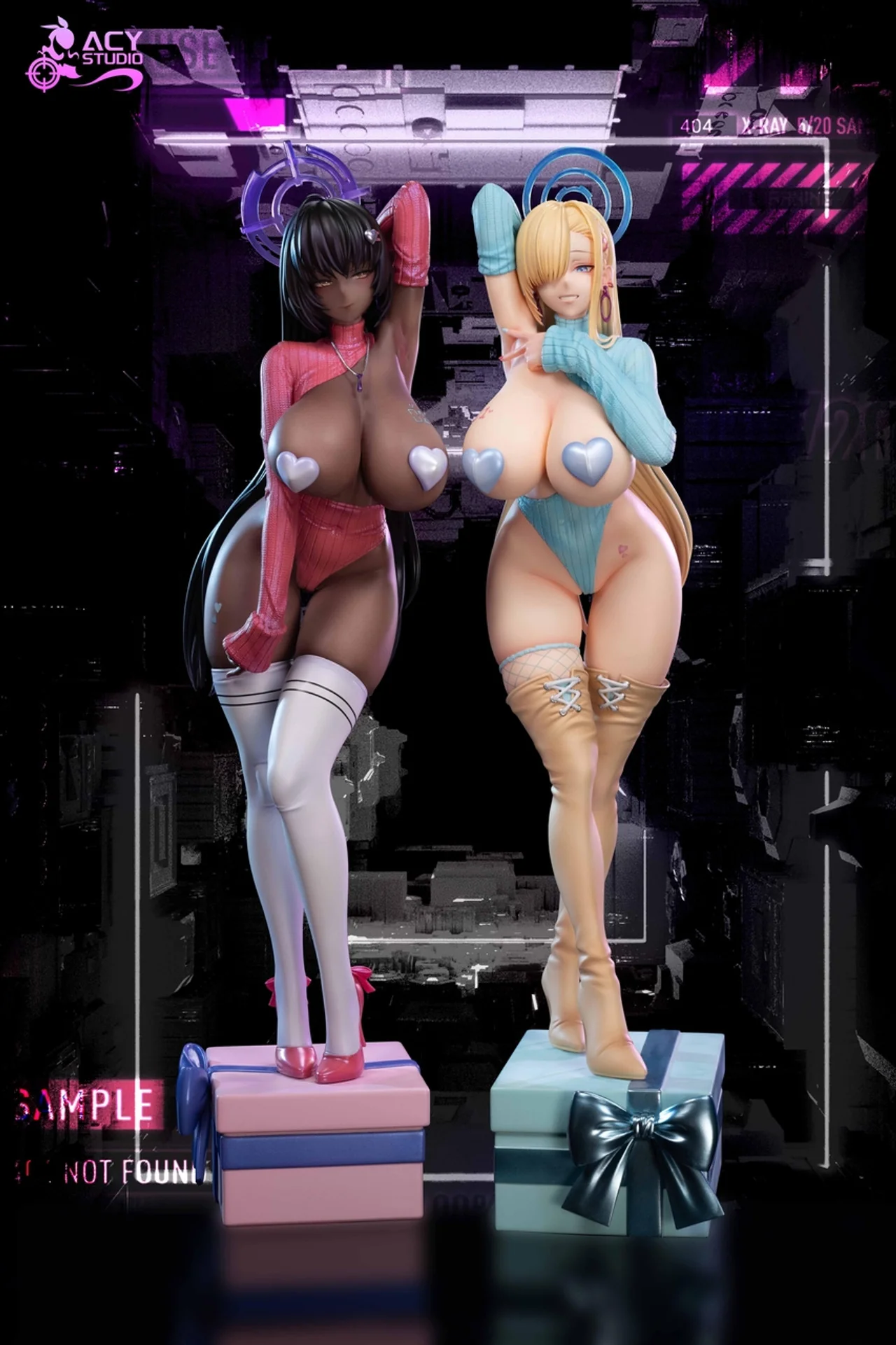 Blue Archive – Ichinose Asuna & Kakudate Karin | 1:4 Resin Statue | von Acy Studio - Image 4