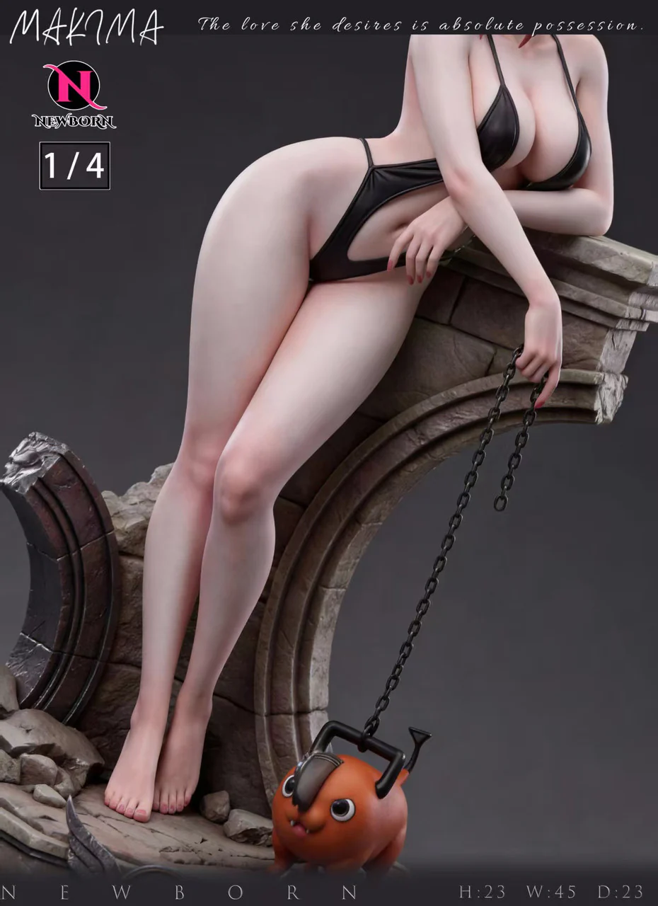 Chainsaw Man - Makima | 1:4 Resin Statue | by NewBorn Studio - Image 6
