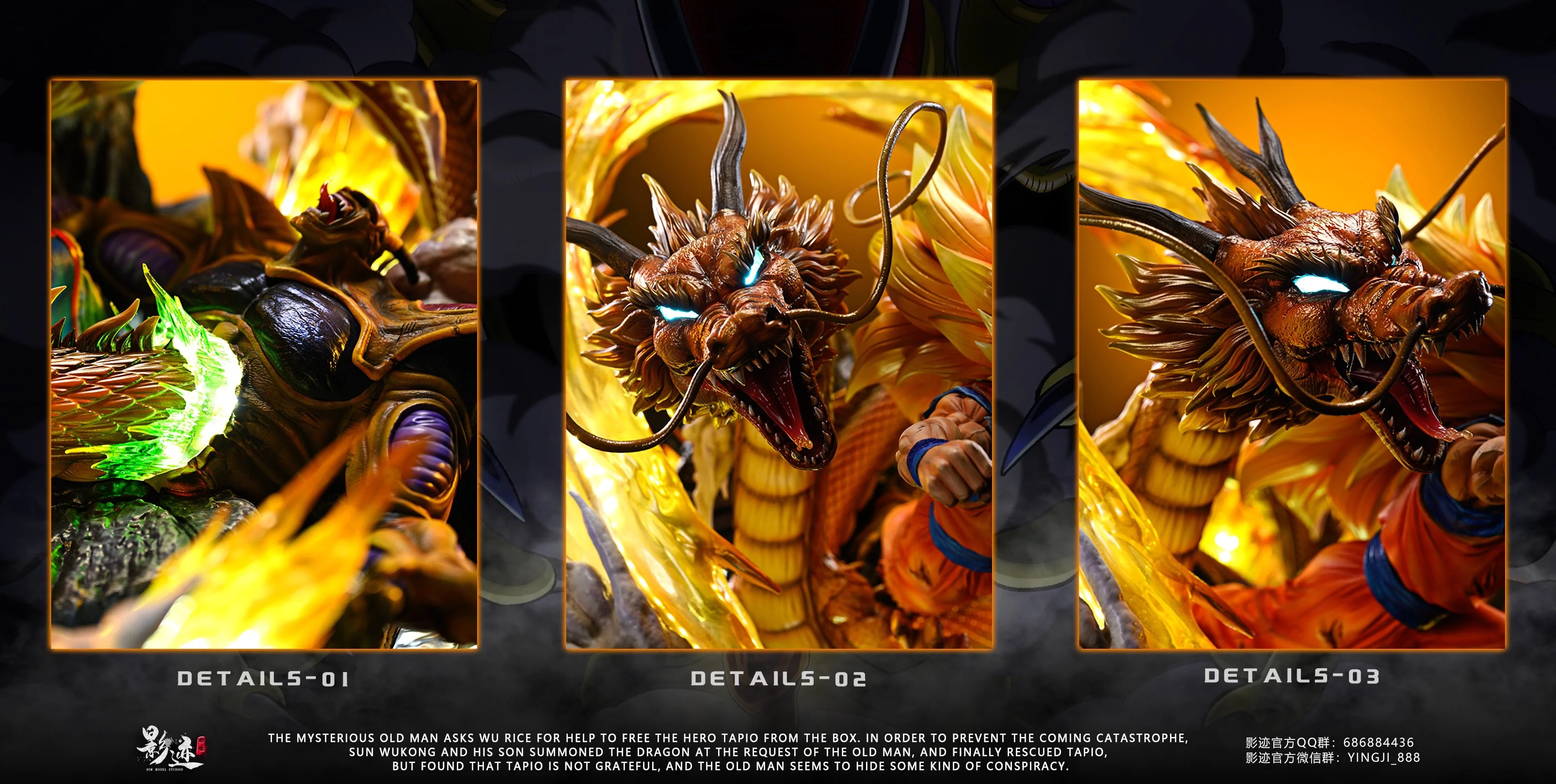 Dragon Ball - Son Goku SSJ3 | 1:4 Resin Statue | von DIM Studio - Image 13